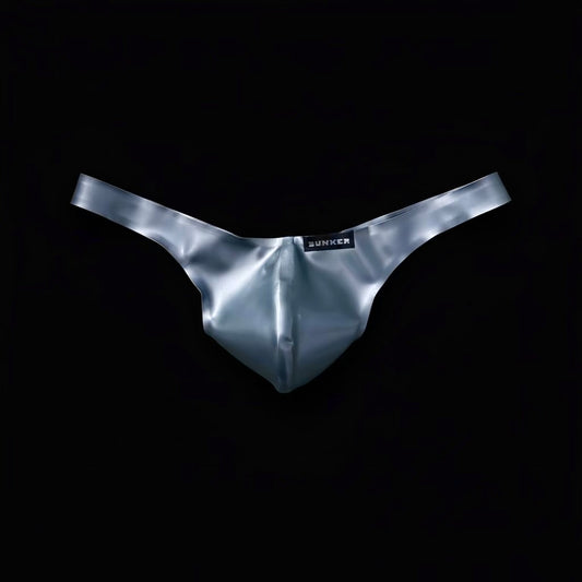 Premium Metallic Blue Thong