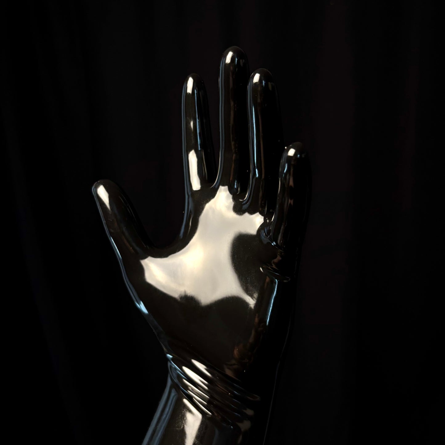 Black Latex Glove