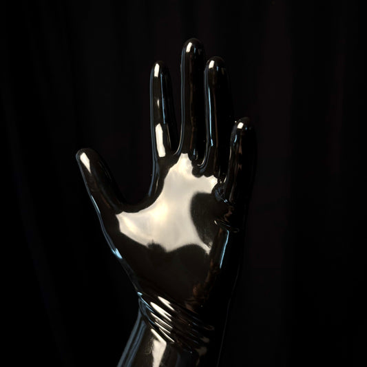 Black Latex Glove