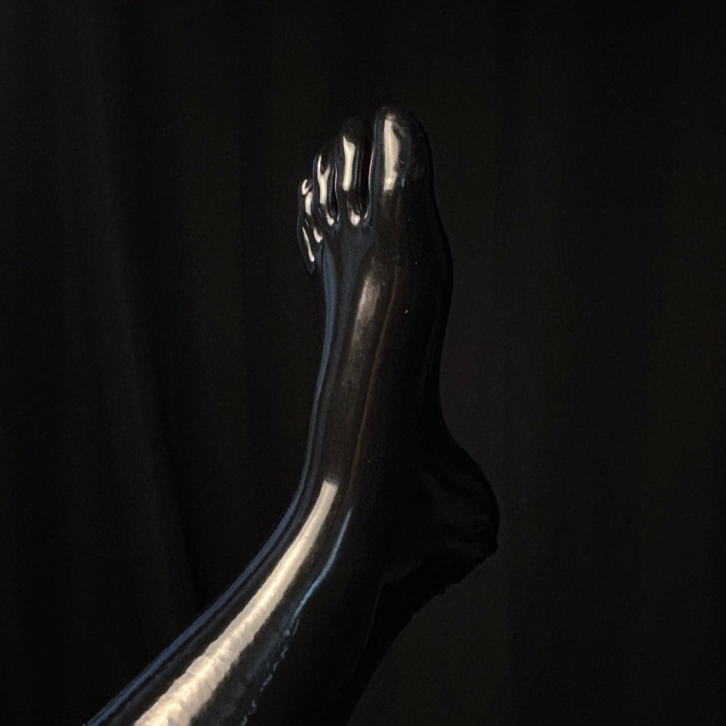 Latex Toe Socks